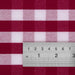Mitre Comfort Gingham Tablecloth Red 890 x 890mm Mitre Comfort