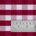 Gingham Polyester Napkins Red Check (10 Pack) Mitre Comfort