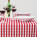 Mitre Comfort Gingham Tablecloth Red 890 x 890mm Mitre Comfort