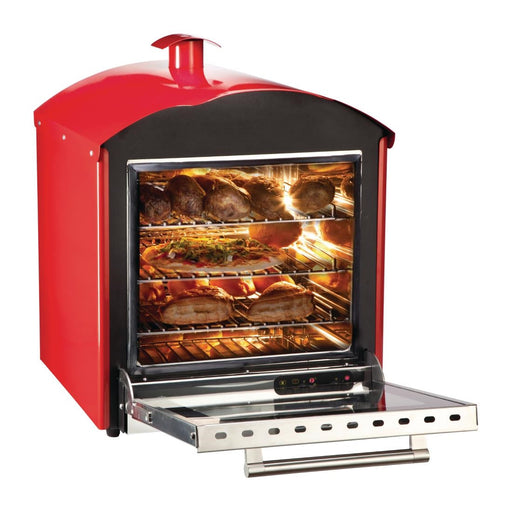 King Edward Bake King Solo Oven Red BKS-RED King Edward