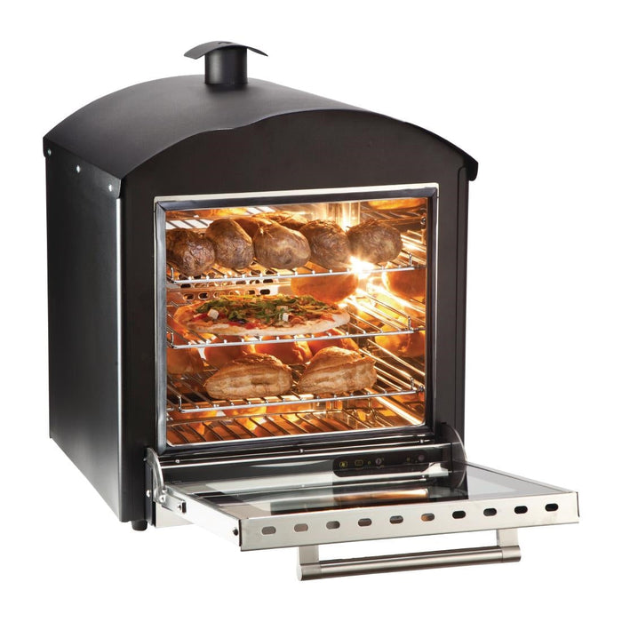 King Edward Bake King Solo Oven Black BKS-BLK King Edward