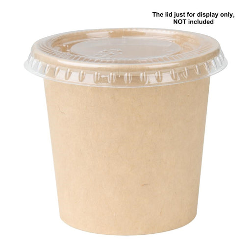 Fiesta Recyclable Portion Pots 80ml (1000 Pack) Fiesta Recyclable