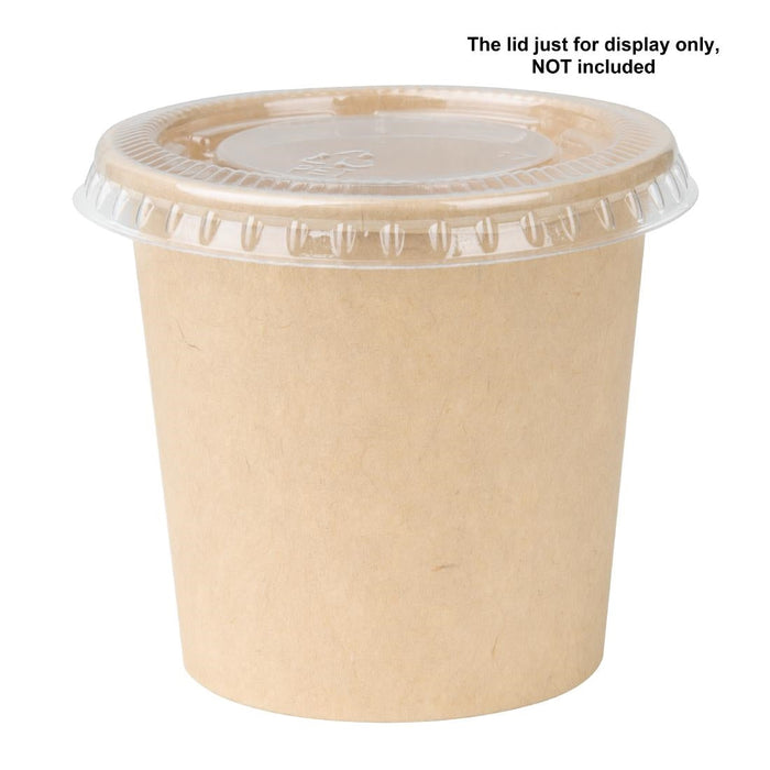 Fiesta Recyclable Portion Pots 80ml (1000 Pack) Fiesta Recyclable