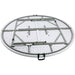 Bolero Round PE Centre Folding Table White 6ft Bolero
