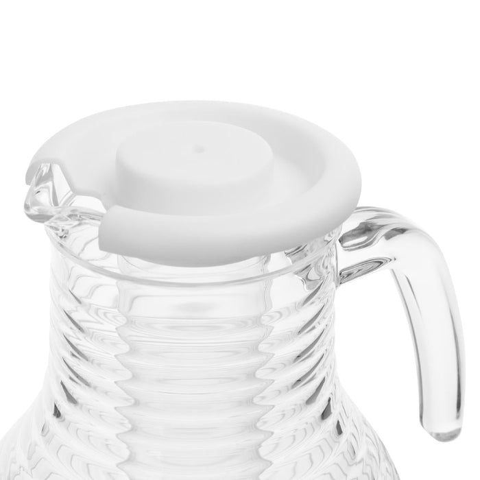 Olympia Kristallon Jug With Cooling Tube Polycarbonate Ridged 1600ml Olympia