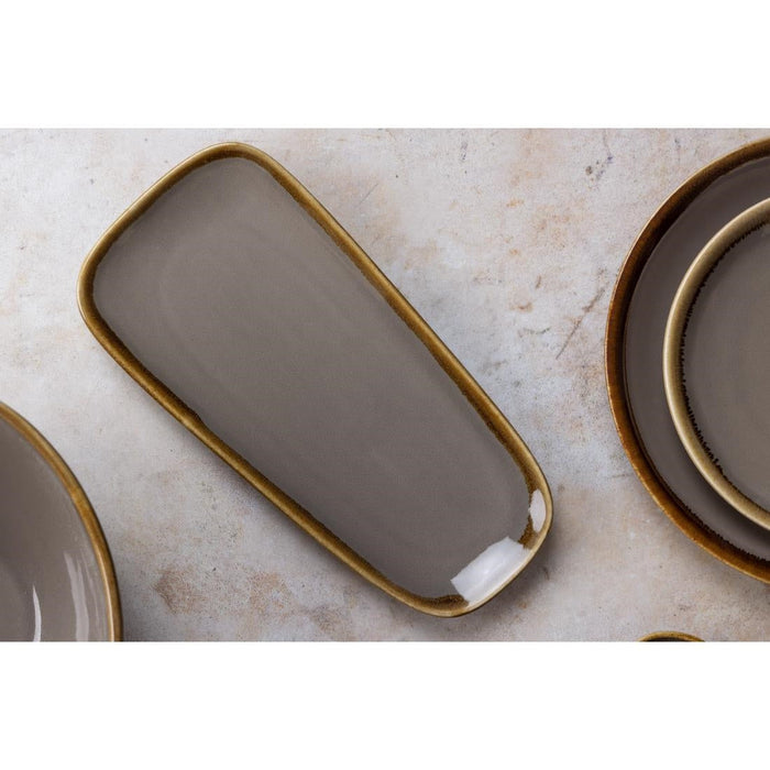 Olympia Kiln Platter Smoke 260mm (6 Pack) Olympia