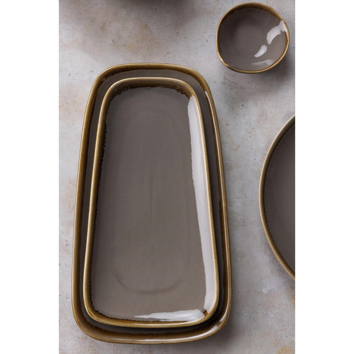 Olympia Kiln Platter Smoke 295mm (4 Pack) Olympia