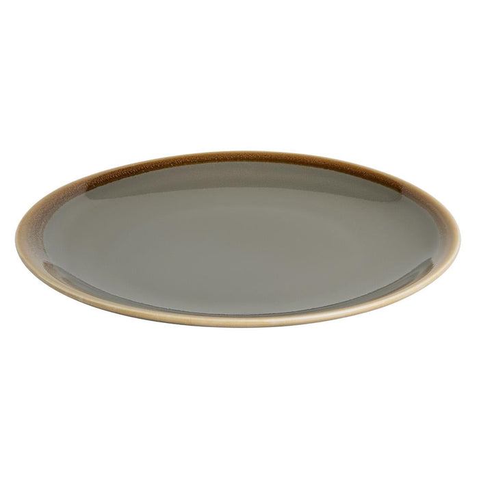 Olympia Kiln Round Coupe Plate Smoke 230mm (6 Pack) Olympia
