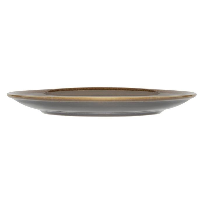 Olympia Kiln Round Coupe Plate Smoke 230mm (6 Pack) Olympia