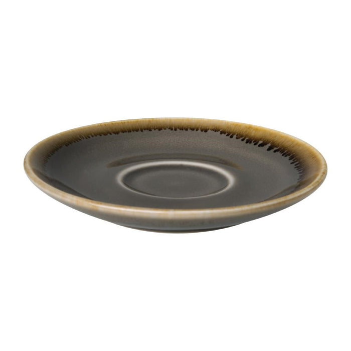 Olympia Kiln Espresso Saucers Smoke 115mm (6 Pack) Olympia