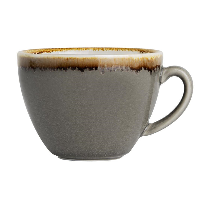 Olympia Kiln Cappuccino Cups Smoke 230ml (6 Pack) Olympia