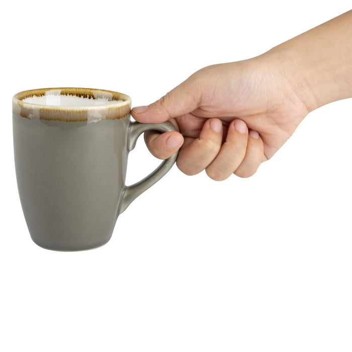 Olympia Kiln Mug Smoke 340ml (6 Pack) Olympia