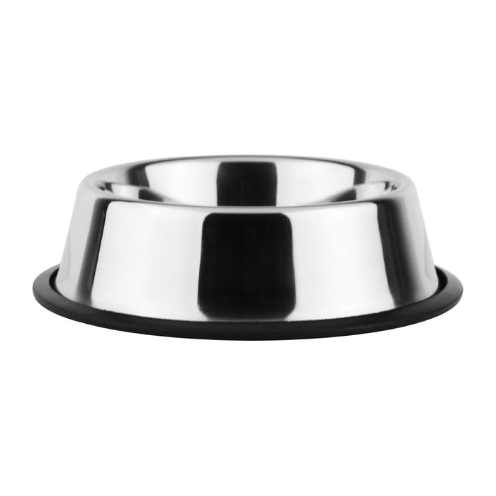 Bolero Stainless Steel Medium Dog Bowl 200mm Bolero