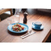 Olympia Cafe Coupe Plate Blue - 205mm 8" (12 Pack) Olympia