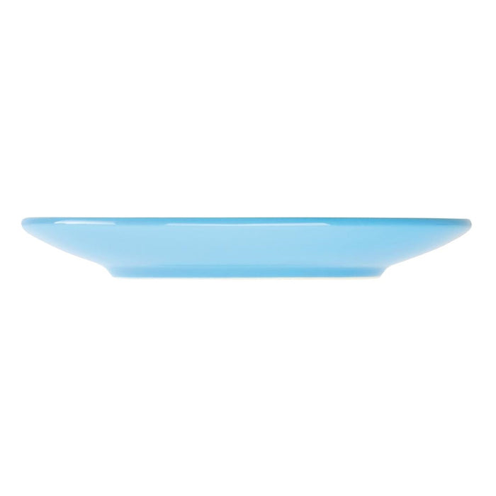 Olympia Cafe Coupe Plate Blue - 205mm 8" (12 Pack) Olympia