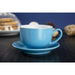 Olympia Cafe Cappuccino Cup Blue - 340ml 11.5fl oz (12 Pack) Olympia