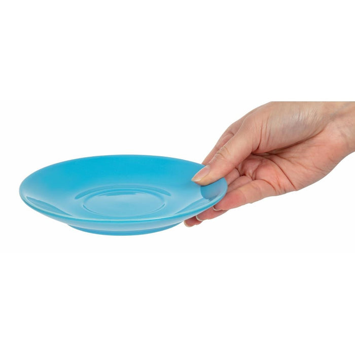 Olympia Cafe Saucer Blue 158mm 6 1/4" (12 Pack) Olympia