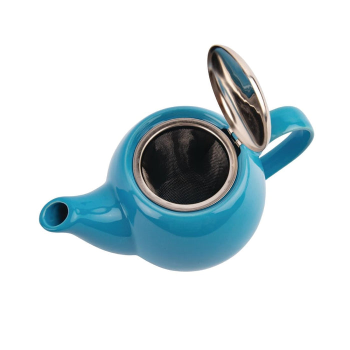 Olympia Cafe Teapot Blue - 510ml 18fl oz Olympia