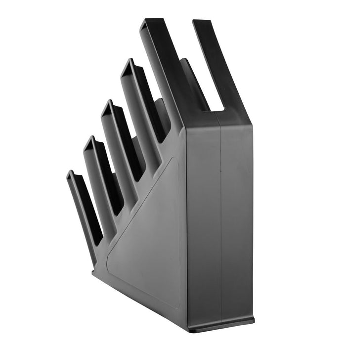 Olympia Kristallon Cup Holder 4-Slots Polypropylene Black Olympia