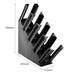 Olympia Kristallon Cup Holder 4-Slots Polypropylene Black Olympia