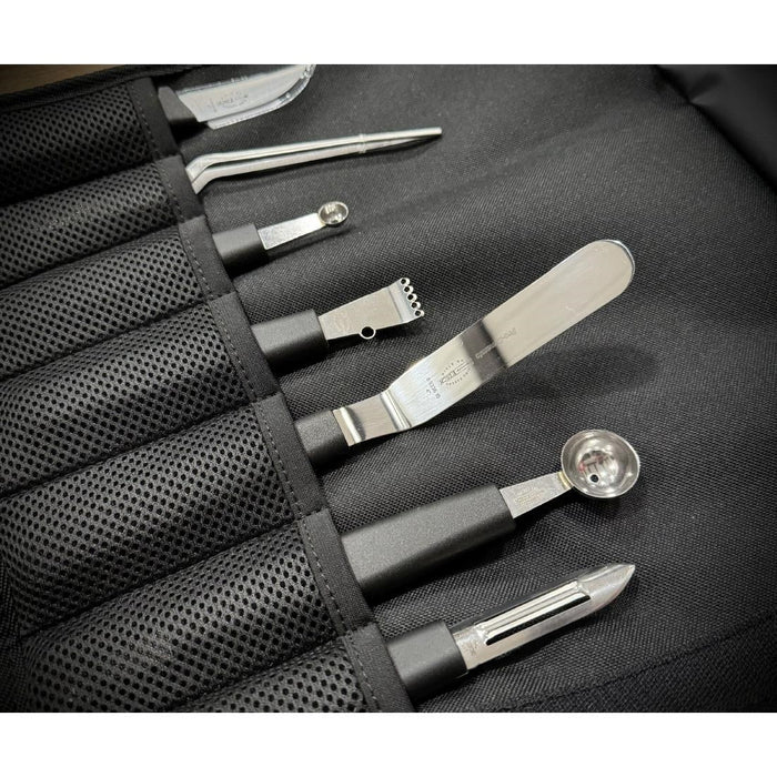Dick Knives Garnishing Set (7 Pack with Roll Bag Pack) Dick
