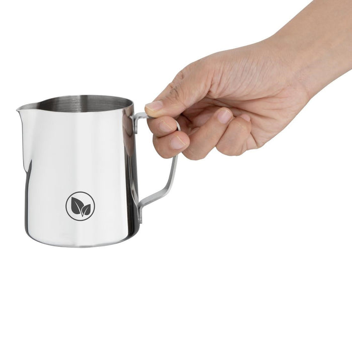 Olympia Vegan Milk Jug Stainless Steel 340ml Olympia