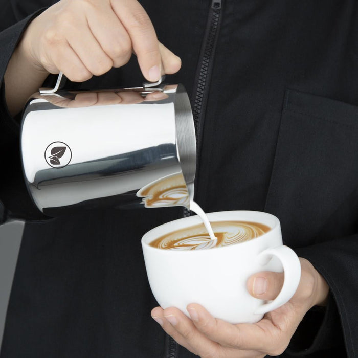 Olympia Vegan Milk Jug Stainless Steel 570ml Olympia