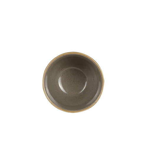 Churchill Stonecast Round Ripple Chip Mugs Peppercorn Grey 285ml (12 Pack) Churchill