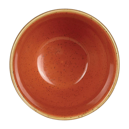 Churchill Stonecast Round Chip Mugs Spiced Orange Ripple 285ml (12 Pack) Churchill