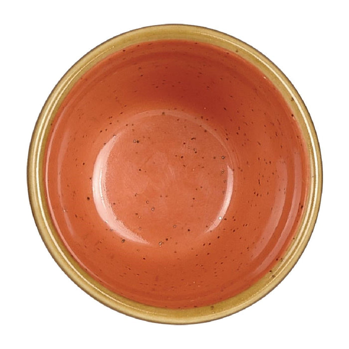 Churchill Stonecast Spiced Orange Ripple Dip Pots 57ml (12 Pack) Churchill