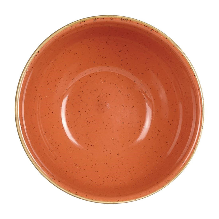 Churchill Stonecast Spiced Orange Soup Bowls 132mm (12 Pack) Churchill