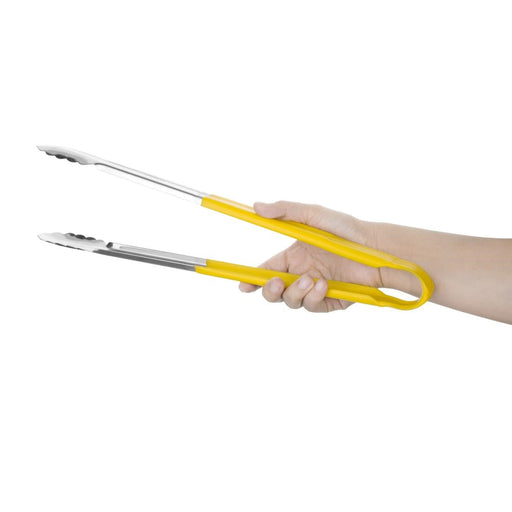 Hygiplas Colour Coded Serving Tong Yellow 405mm Hygiplas