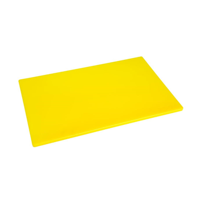 LDPE. 450x300mm. Thickness: 10mm. Yellow: cooked meats. Antibacterial