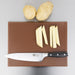 Hygiplas High Density Brown Chopping Board Small 305x229x12mm Hygiplas