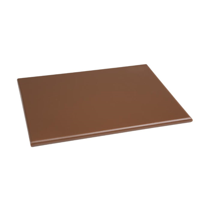 HDPE. 305x229mm. Thickness: 12mm. Brown: vegetables