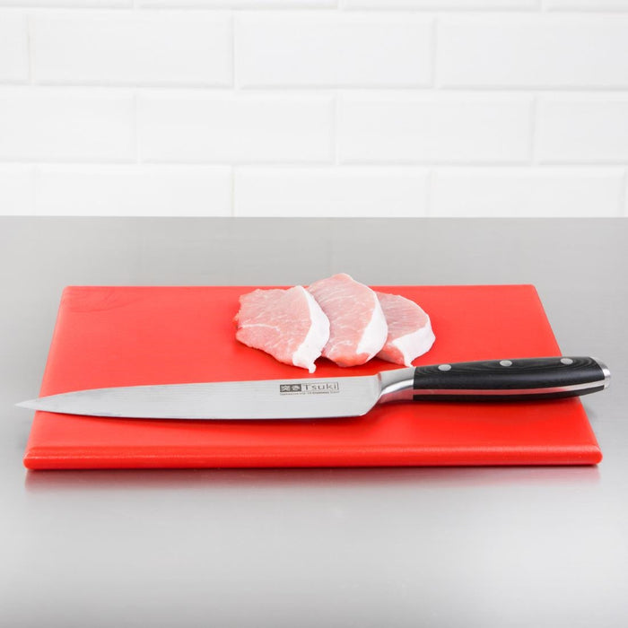Hygiplas High Density Red Chopping Board Small 305x229x12mm Hygiplas