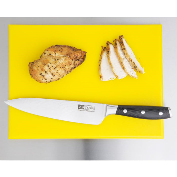 Hygiplas High Density Yellow Chopping Board Small 305x229x12mm Hygiplas
