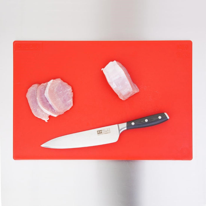 Hygiplas Low Density Antibacterial 6-Piece Chopping Board Set 450x300x10mm Hygiplas