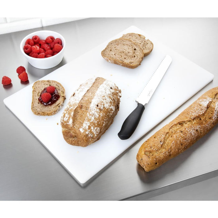 Hygiplas Low Density Antibacterial 6-Piece Chopping Board Set 450x300x10mm Hygiplas