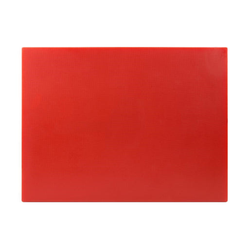 Hygiplas Low Density Red Chopping Board Large 600x450x10mm Hygiplas