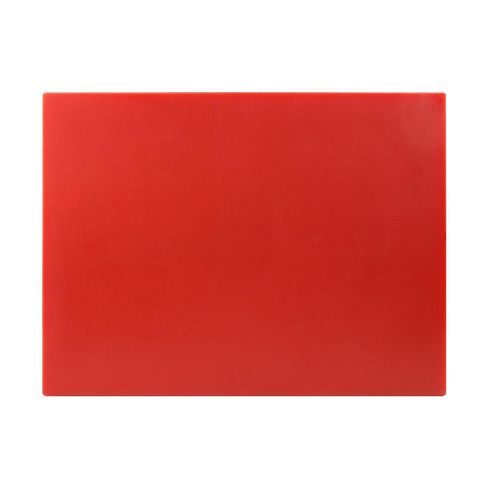 Hygiplas Low Density Red Chopping Board Large 600x450x10mm Hygiplas