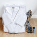 Pack Contents: 1 x Bathrobe, 1 x Set Slippers, 1 x Storage Bag