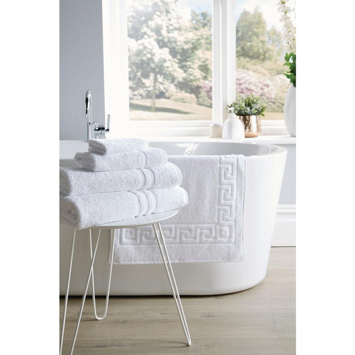Mitre Eco Towel - White Bath Mat 500x760mm Mitre Eco