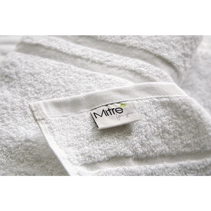 Mitre Eco Hand Towel White 500x900mm Mitre Eco
