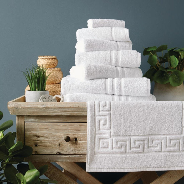 Mitre Eco Hand Towel White 500x900mm Mitre Eco