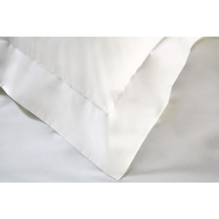 Mitre Eco Linen - Housewife Pillowcase White 520x780mm (2 Pack) Mitre Eco