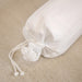 Store bath mats safely and securely in this bag. Perfect for discreetly providing nonslip rubber bath mats without compromising the beauty of your en suite, each bag fits one mat. The breathable mesh and drawstring closure provides a hygienic environment and prevents mould due to residual moisture. Simply hang on the back of a door or store with your towels.