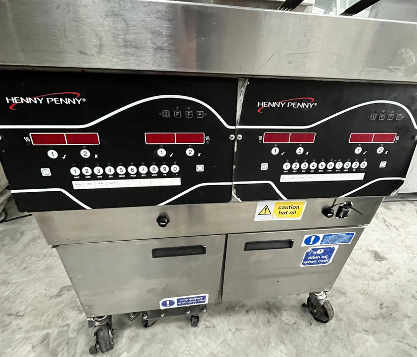 Henny Penny Open Fryer Evolution Elite EEG-242 Double Tank Gas - Refurbished