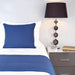 Mitre Essentials Quilted Waffle Cushion Cover Denim Mitre Essentials