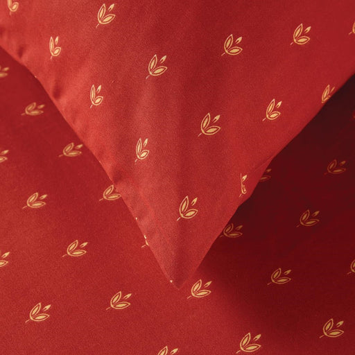 Mitre Essentials Perth Pillowcases Terracotta Housewife Mitre Essentials